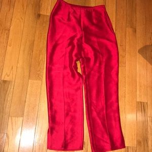 Red pants size 10